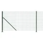 Cerca de alambre con brida verde 0,8x10 m de vidaXL, Paneles de vallas - Ref: Foro24-154144, Precio: 70,33 €, Descuento: %