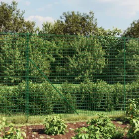 Wire fence with green flange 2.2x10 m by vidaXL, fence panels - Ref: Foro24-154151, Price: 140,65 €, Discount: %