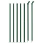 Cerca de alambre con brida verde 1x10 m de vidaXL, Paneles de vallas - Ref: Foro24-154145, Precio: 76,65 €, Descuento: %