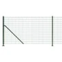 Cerca de alambre con brida verde 1x10 m de vidaXL, Paneles de vallas - Ref: Foro24-154145, Precio: 76,65 €, Descuento: %