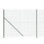 Cerca de alambre con brida verde 2x10 m de vidaXL, Paneles de vallas - Ref: Foro24-154166, Precio: 109,30 €, Descuento: %