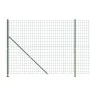 Wire fence with green flange 2x10 m by vidaXL, fence panels - Ref: Foro24-154166, Price: 109,30 €, Discount: %