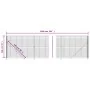 Cerca de alambre con brida verde 1,4x10 m de vidaXL, Paneles de vallas - Ref: Foro24-154163, Precio: 94,78 €, Descuento: %