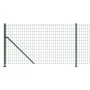 Cerca de alambre con brida verde 1x25 m de vidaXL, Paneles de vallas - Ref: Foro24-154153, Precio: 144,03 €, Descuento: %