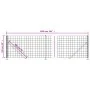 Cerca de alambre con brida verde 1x10 m de vidaXL, Paneles de vallas - Ref: Foro24-154177, Precio: 64,48 €, Descuento: %