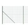 Cerca de alambre con brida verde 1,8x25 m de vidaXL, Paneles de vallas - Ref: Foro24-154173, Precio: 222,42 €, Descuento: %