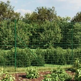 Wire fence with green flange 1.6x10 m by vidaXL, fence panels - Ref: Foro24-154180, Price: 95,81 €, Discount: %