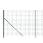 Drahtzaun mit grünem Flansch 1,4x25 m von vidaXL, Zaunpaneele - Ref: Foro24-154187, Preis: 160,97 €, Rabatt: %