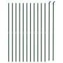Wire fence with green flange 1x25 m by vidaXL, fence panels - Ref: Foro24-154185, Price: 116,32 €, Discount: %