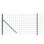 Drahtzaun mit grünem Flansch 1x25 m von vidaXL, Zaunpaneele - Ref: Foro24-154185, Preis: 116,32 €, Rabatt: %