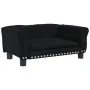 Cama para perros de terciopelo negra 70x45x30 cm de vidaXL, Camas para perros - Ref: Foro24-171828, Precio: 79,05 €, Descuent...