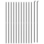 Wire fence with anthracite gray flange 1.6x25 m by vidaXL, fence panels - Ref: Foro24-154332, Price: 125,55 €, Discount: %