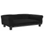 Cama para perros de terciopelo negro 95x55x30 cm de vidaXL, Camas para perros - Ref: Foro24-171814, Precio: 95,41 €, Descuent...