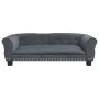 Cama para perros de terciopelo gris oscuro 95x55x30 cm de vidaXL, Camas para perros - Ref: Foro24-171812, Precio: 95,83 €, De...