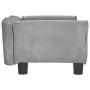 Cama para perros de terciopelo gris claro 70x45x30 cm de vidaXL, Camas para perros - Ref: Foro24-171825, Precio: 78,65 €, Des...