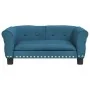 Cama para perros de terciopelo azul 70x45x30 cm de vidaXL, Camas para perros - Ref: Foro24-171824, Precio: 64,54 €, Descuento: %