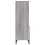 Aparador alto madera contrachapada gris Sonoma 40x36x110 cm de vidaXL, Aparadores - Ref: Foro24-821250, Precio: 73,86 €, Desc...
