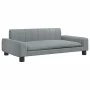 Cama para perros de tela gris claro 90x53x30 cm de vidaXL, Camas para perros - Ref: Foro24-171847, Precio: 94,02 €, Descuento: %