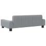Cama para perros de tela gris claro 90x53x30 cm de vidaXL, Camas para perros - Ref: Foro24-171847, Precio: 94,02 €, Descuento: %