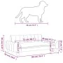 Cama para perros de tela gris claro 90x53x30 cm de vidaXL, Camas para perros - Ref: Foro24-171847, Precio: 94,02 €, Descuento: %