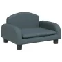 Cama para perros de tela gris oscuro 50x40x30 cm de vidaXL, Camas para perros - Ref: Foro24-171972, Precio: 60,61 €, Descuent...