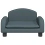 Cama para perros de tela gris oscuro 50x40x30 cm de vidaXL, Camas para perros - Ref: Foro24-171972, Precio: 60,61 €, Descuent...