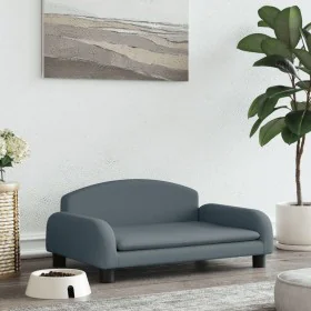 Cama para perros de tela gris oscuro 70x45x30 cm de vidaXL, Camas para perros - Ref: Foro24-171961, Precio: 74,04 €, Descuent...