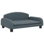 Cama para perros de tela gris oscuro 70x45x30 cm de vidaXL, Camas para perros - Ref: Foro24-171961, Precio: 74,04 €, Descuent...