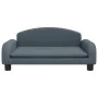 Cama para perros de tela gris oscuro 70x45x30 cm de vidaXL, Camas para perros - Ref: Foro24-171961, Precio: 74,04 €, Descuent...