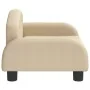 Cama para perros de tela crema 50x40x30 cm de vidaXL, Camas para perros - Ref: Foro24-171970, Precio: 62,70 €, Descuento: %