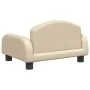 Cama para perros de tela crema 50x40x30 cm de vidaXL, Camas para perros - Ref: Foro24-171970, Precio: 62,70 €, Descuento: %