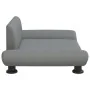 Cama para perros de tela gris claro 70x45x28 cm de vidaXL, Camas para perros - Ref: Foro24-171996, Precio: 68,66 €, Descuento: %