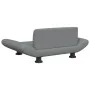 Cama para perros de tela gris claro 70x45x28 cm de vidaXL, Camas para perros - Ref: Foro24-171996, Precio: 68,66 €, Descuento: %