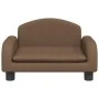 Sofá para niños de tela marrón 50x40x30 cm de vidaXL, Mobiliario para bebés y niños pequeños - Ref: Foro24-3196371, Precio: 6...