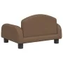 Sofá para niños de tela marrón 50x40x30 cm de vidaXL, Mobiliario para bebés y niños pequeños - Ref: Foro24-3196371, Precio: 6...