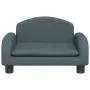 Sofá para niños de tela gris oscuro 50x40x30 cm de vidaXL, Mobiliario para bebés y niños pequeños - Ref: Foro24-3196370, Prec...