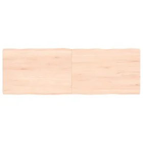 Solid wood table top natural edge 120x40x(2-4) cm by vidaXL, Table tops - Ref: Foro24-363890, Price: 43,74 €, Discount: %