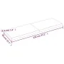 Tablero de mesa madera maciza borde natural 120x40x(2-4) cm de vidaXL, Tableros para mesas - Ref: Foro24-363890, Precio: 43,7...