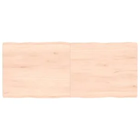 Tablero de mesa madera maciza borde natural 120x50x(2-4) cm de vidaXL, Tableros para mesas - Ref: Foro24-363892, Precio: 36,9...