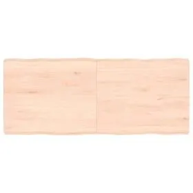 Tablero de mesa madera maciza borde natural 120x50x(2-6) cm de vidaXL, Tableros para mesas - Ref: Foro24-363893, Precio: 42,3...