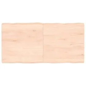 Massivholztischplatte mit Naturkante 120x60x(2-6) cm von vidaXL, Tischplatten - Ref: Foro24-363895, Preis: 49,21 €, Rabatt: %