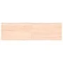 Tablero de mesa madera maciza borde natural 140x40x(2-4) cm de vidaXL, Tableros para mesas - Ref: Foro24-363896, Precio: 49,2...