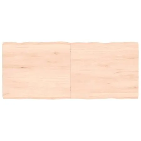 Tablero de mesa madera maciza borde natural 140x60x(2-4) cm de vidaXL, Tableros para mesas - Ref: Foro24-363900, Precio: 47,8...