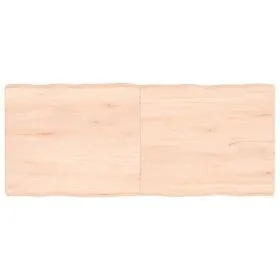 Tablero de mesa madera maciza borde natural 140x60x(2-6) cm de vidaXL, Tableros para mesas - Ref: Foro24-363901, Precio: 121,...