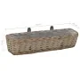Jardinera de balcón 2 uds mimbre con forro de PE 80 cm de vidaXL, Maceteros y jardineras - Ref: Foro24-287642, Precio: 57,85 ...