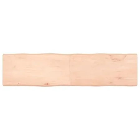 Tablero de mesa madera maciza borde natural 160x40x(2-6) cm de vidaXL, Tableros para mesas - Ref: Foro24-363903, Precio: 47,8...