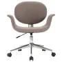 Silla de comedor giratoria de tela gris taupe de vidaXL, Sillas de comedor - Ref: Foro24-287396, Precio: 150,19 €, Descuento: %