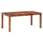 Mesa de comedor de madera maciza de sheesham 180x90x76 cm de vidaXL, Mesas de cocina y de comedor - Ref: Foro24-288113, Preci...
