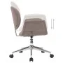 Silla de comedor giratoria de tela gris taupe de vidaXL, Sillas de comedor - Ref: Foro24-287396, Precio: 150,19 €, Descuento: %