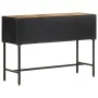 Mesa consola de madera rugosa de mango 110x35x75 cm de vidaXL, Mesas auxiliares - Ref: Foro24-288473, Precio: 149,02 €, Descu...